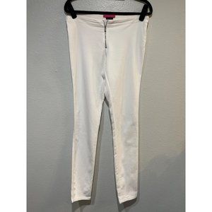Alice + Olivia 27W White Skinny Stretchy Pants